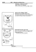 Предварительный просмотр 1854 страницы Mitsubishi Eclipse 1990 Service Manual