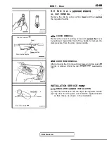 Предварительный просмотр 1879 страницы Mitsubishi Eclipse 1990 Service Manual