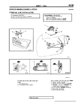 Предварительный просмотр 1883 страницы Mitsubishi Eclipse 1990 Service Manual