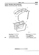 Предварительный просмотр 1887 страницы Mitsubishi Eclipse 1990 Service Manual