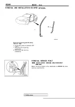 Предварительный просмотр 1888 страницы Mitsubishi Eclipse 1990 Service Manual