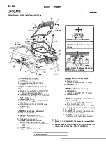 Предварительный просмотр 1890 страницы Mitsubishi Eclipse 1990 Service Manual