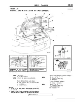 Предварительный просмотр 1893 страницы Mitsubishi Eclipse 1990 Service Manual