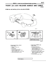 Предварительный просмотр 1895 страницы Mitsubishi Eclipse 1990 Service Manual