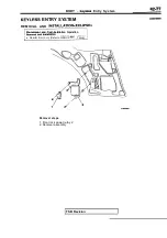 Предварительный просмотр 1901 страницы Mitsubishi Eclipse 1990 Service Manual