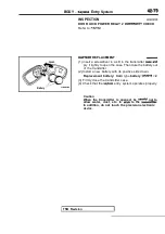 Предварительный просмотр 1903 страницы Mitsubishi Eclipse 1990 Service Manual