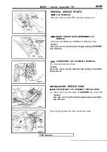 Предварительный просмотр 1919 страницы Mitsubishi Eclipse 1990 Service Manual