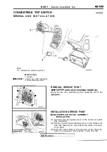 Предварительный просмотр 1927 страницы Mitsubishi Eclipse 1990 Service Manual