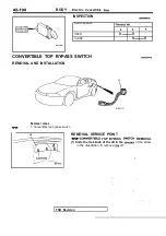 Предварительный просмотр 1928 страницы Mitsubishi Eclipse 1990 Service Manual