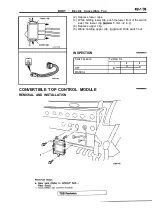 Preview for 1929 page of Mitsubishi Eclipse 1990 Service Manual