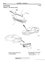 Предварительный просмотр 1936 страницы Mitsubishi Eclipse 1990 Service Manual