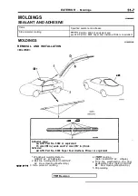 Предварительный просмотр 1937 страницы Mitsubishi Eclipse 1990 Service Manual