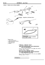 Предварительный просмотр 1942 страницы Mitsubishi Eclipse 1990 Service Manual