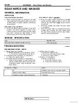 Предварительный просмотр 1950 страницы Mitsubishi Eclipse 1990 Service Manual