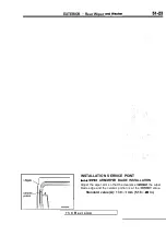 Предварительный просмотр 1953 страницы Mitsubishi Eclipse 1990 Service Manual