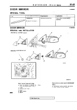 Предварительный просмотр 1955 страницы Mitsubishi Eclipse 1990 Service Manual