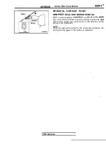 Предварительный просмотр 1975 страницы Mitsubishi Eclipse 1990 Service Manual