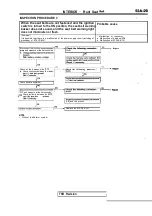 Предварительный просмотр 1987 страницы Mitsubishi Eclipse 1990 Service Manual