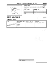 Предварительный просмотр 1993 страницы Mitsubishi Eclipse 1990 Service Manual