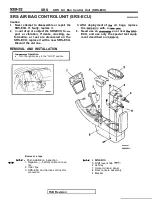 Предварительный просмотр 2028 страницы Mitsubishi Eclipse 1990 Service Manual