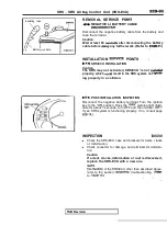 Предварительный просмотр 2029 страницы Mitsubishi Eclipse 1990 Service Manual