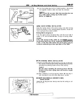 Предварительный просмотр 2033 страницы Mitsubishi Eclipse 1990 Service Manual