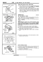 Предварительный просмотр 2034 страницы Mitsubishi Eclipse 1990 Service Manual