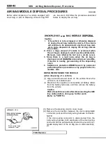 Предварительный просмотр 2036 страницы Mitsubishi Eclipse 1990 Service Manual