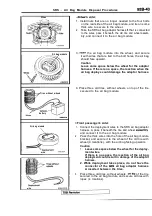 Предварительный просмотр 2039 страницы Mitsubishi Eclipse 1990 Service Manual