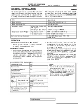 Предварительный просмотр 2043 страницы Mitsubishi Eclipse 1990 Service Manual