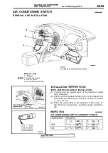 Предварительный просмотр 2063 страницы Mitsubishi Eclipse 1990 Service Manual