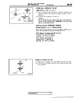 Предварительный просмотр 2069 страницы Mitsubishi Eclipse 1990 Service Manual