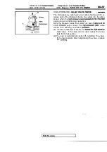 Предварительный просмотр 2077 страницы Mitsubishi Eclipse 1990 Service Manual