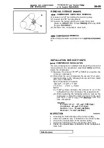 Предварительный просмотр 2079 страницы Mitsubishi Eclipse 1990 Service Manual