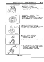 Предварительный просмотр 2081 страницы Mitsubishi Eclipse 1990 Service Manual