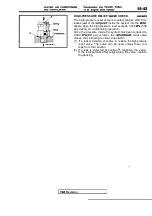 Предварительный просмотр 2083 страницы Mitsubishi Eclipse 1990 Service Manual