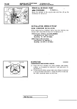 Предварительный просмотр 2088 страницы Mitsubishi Eclipse 1990 Service Manual