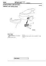 Предварительный просмотр 2092 страницы Mitsubishi Eclipse 1990 Service Manual