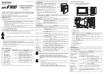 Предварительный просмотр 7 страницы Mitsubishi F940WGOT-TWD Installation Manual