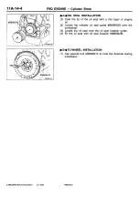 Preview for 42 page of Mitsubishi F9Q1 Workshop Manual