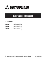 Mitsubishi FB16KT Service Manual preview