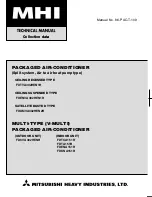 Предварительный просмотр 1 страницы Mitsubishi FDCVA302HENR Manual