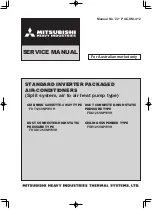 Предварительный просмотр 1 страницы Mitsubishi FDE125VNPWVH Service Manual