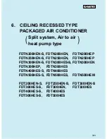 Mitsubishi FDT208HEN-S Instruction Manual предпросмотр