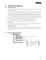 Preview for 3 page of Mitsubishi FDT208HEN-S Instruction Manual