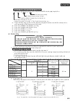 Preview for 59 page of Mitsubishi FDT208HEN-S Instruction Manual