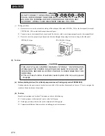 Preview for 60 page of Mitsubishi FDT208HEN-S Instruction Manual