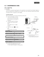 Preview for 61 page of Mitsubishi FDT208HEN-S Instruction Manual