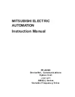 Mitsubishi FR-A5ND Instruction Manual предпросмотр