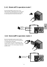 Предварительный просмотр 39 страницы Mitsubishi FREQROL-E700 Manual